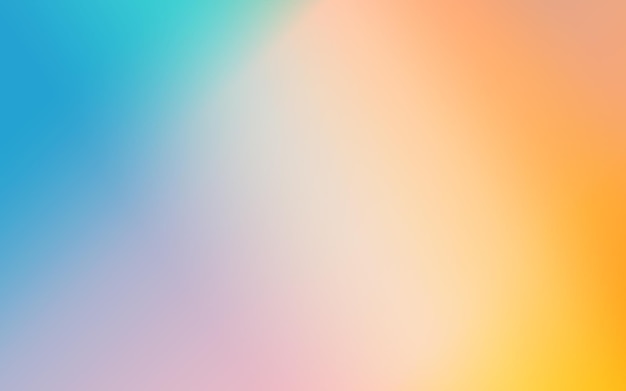 Rainbow gradient color abstract background