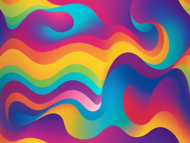 Rainbow Horizon background