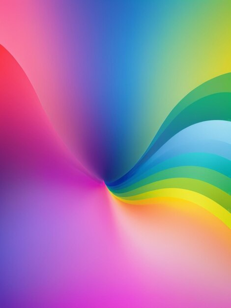 Rainbow Horizon background