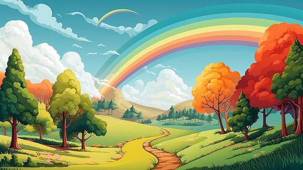 rainbow illustration