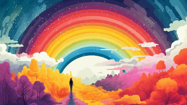 Rainbow illustration