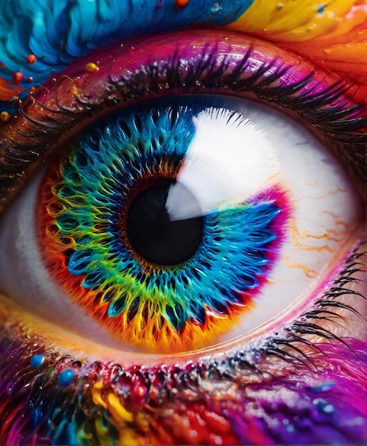 Rainbow IRIS Eye