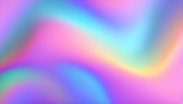 a rainbow is shown in a blur of colors