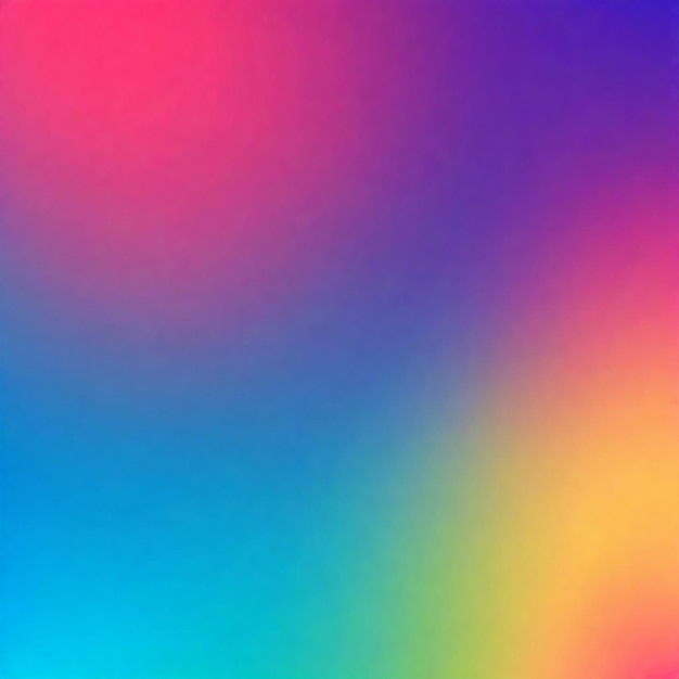 a rainbow is shown on a colorful background