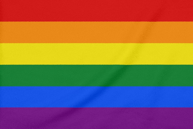 Rainbow LGBT pride flag