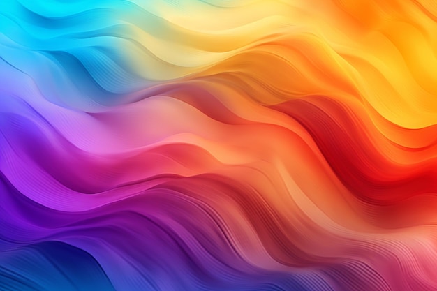 Rainbow mist gradient abstract background