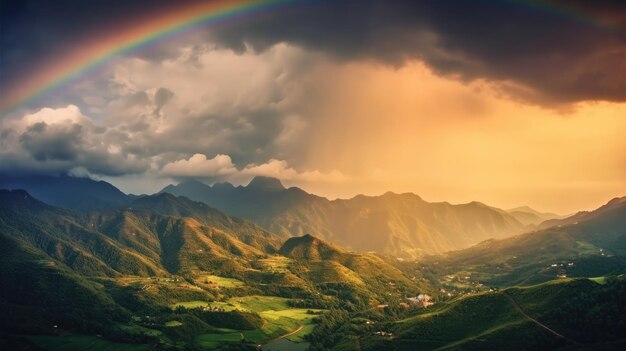 Download wallpaper 7680x4320 mountain, abstract, rainbow stripes, minimal 8k  wallpaper, 7680x4320 8k background, 28678