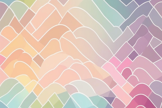 Photo rainbow pastel color background pattern