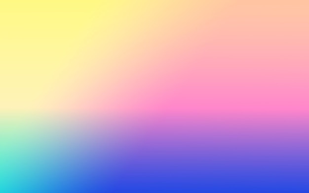 Rainbow Pastel gradient color abstract background