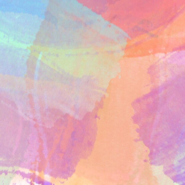 rainbow pastel unicorn candy watercolor background for social media template and etc