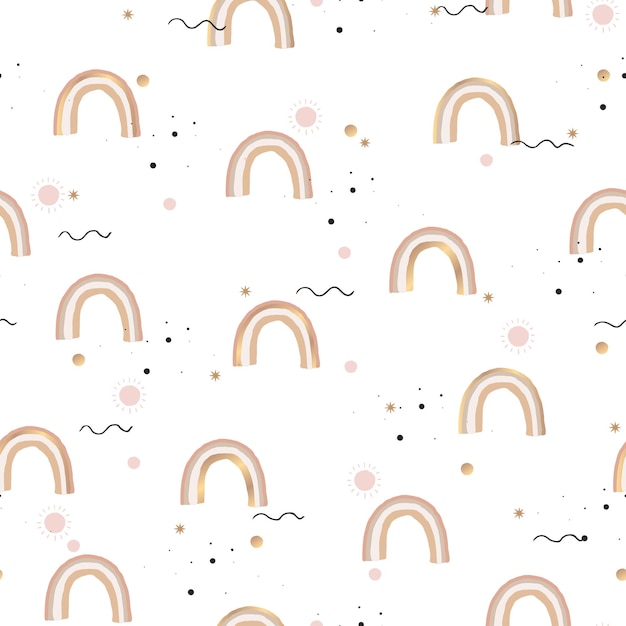 虹のパターン PNG 透明な背景