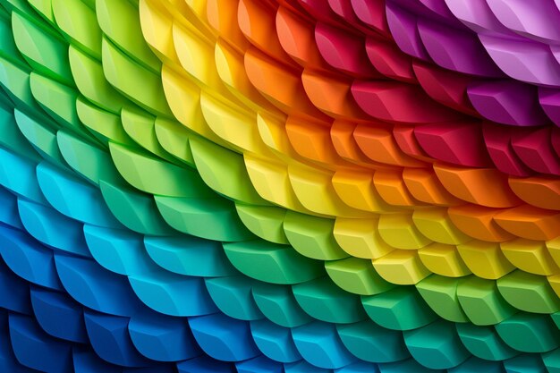 Photo rainbow patterned background