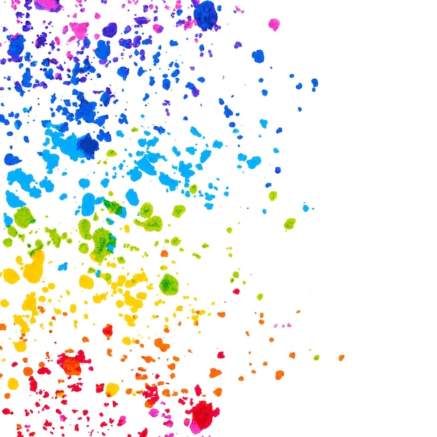 Rainbow png doorzichtige achtergrond met wax gesmolten potlood kunst