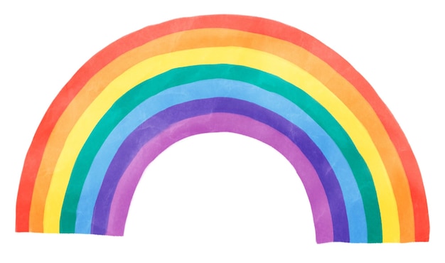 Rainbow png weer sticker doorzichtige achtergrond