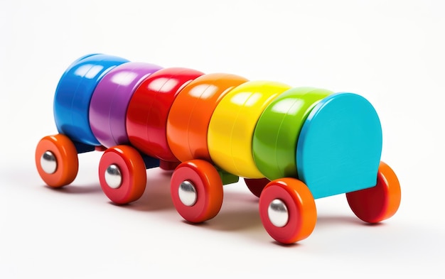 Photo rainbow roller toy