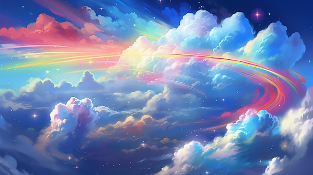 空の虹の壁紙と画像