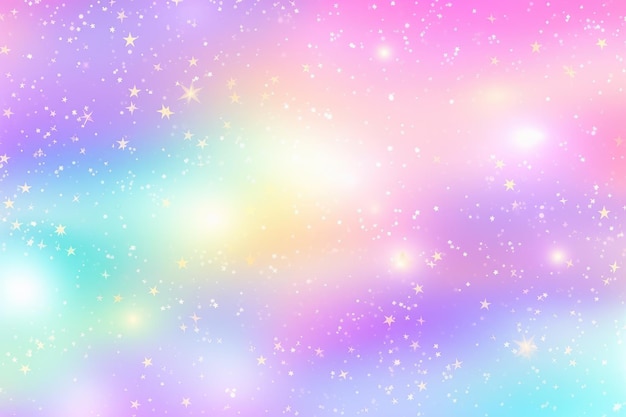Foto sfondio delle stelle dell'arcobaleno illustrazione vettoriale dello sfondo dell'arcabaleno colorato