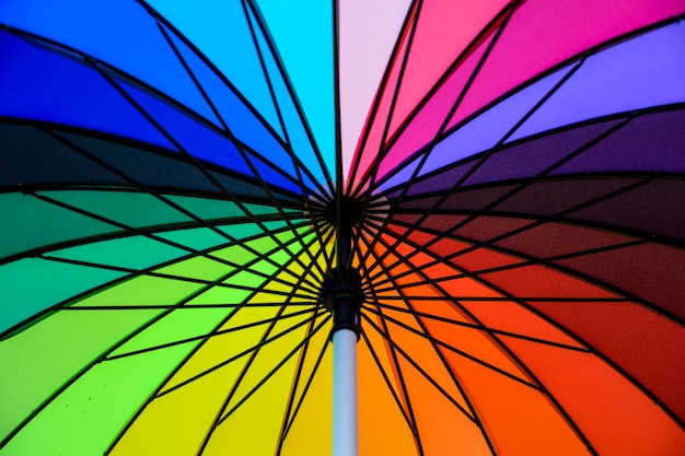 Rainbow umbrella 