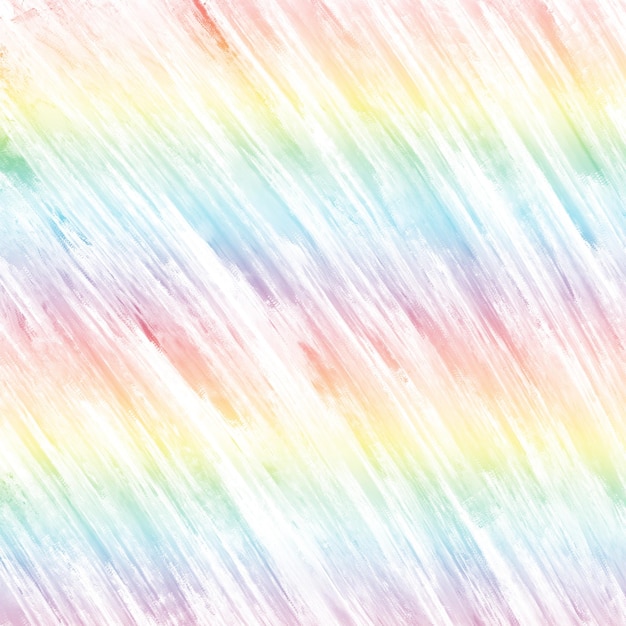 Photo rainbow watercolor drawing background