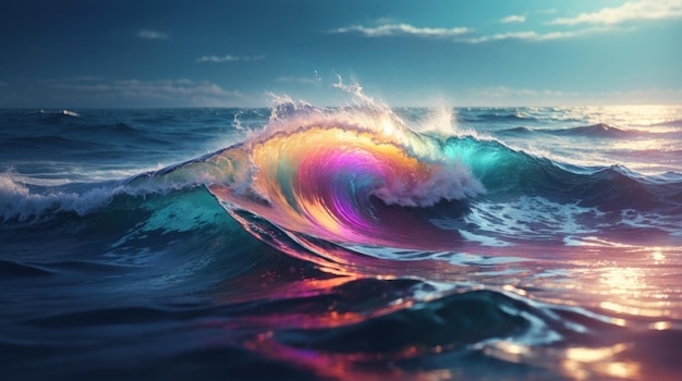 Rainbow waves