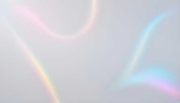 Photo rainbows are shown on a grey background