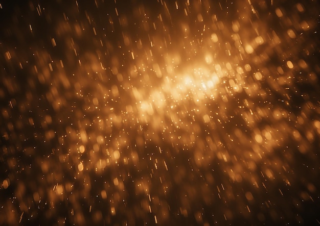 raindrops on a street lamp in the rain