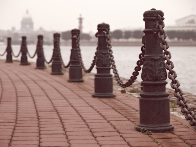 Raining day in Saint-Petersburg