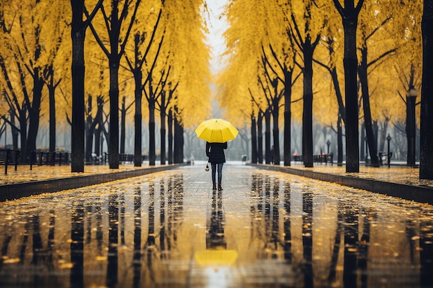 雨の日の書店