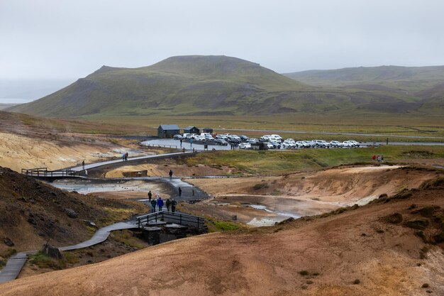 Photo rainy day east for grindavik