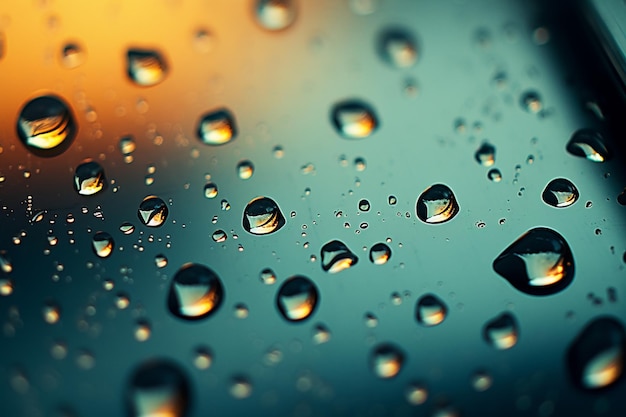 rainy drops background