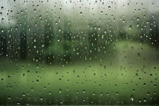 Rainy Glass Texture Ai generatief