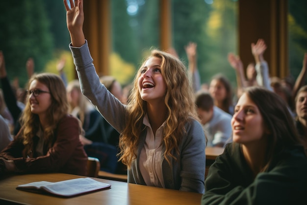 Raised Hands Generative Ai