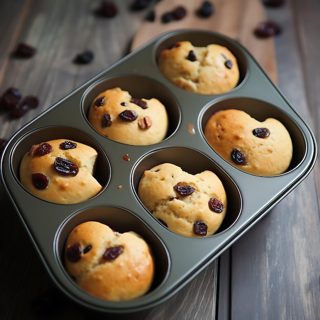 Raisins muffin