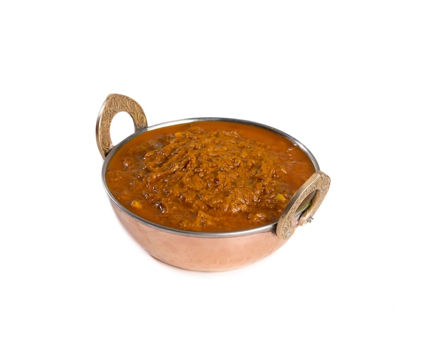 Rajasthani 전통 요리 Haldi Sabji 또는 Tukkar와 샐러드