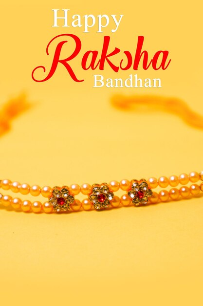 Raksha bandhan 인도 축제를 위한 Rakhi