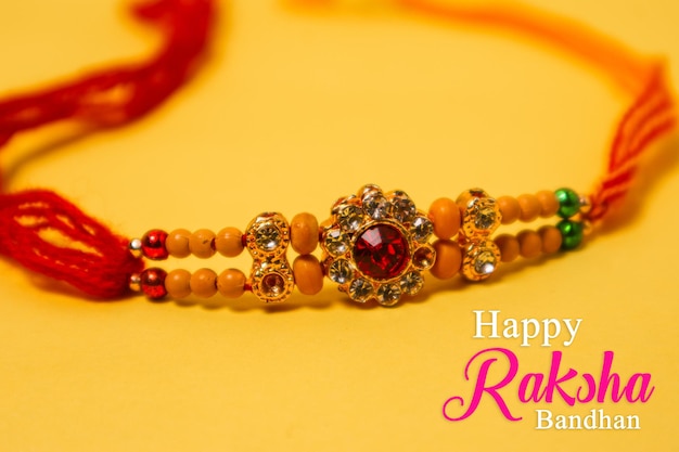 Foto rakhi voor raksha bandhan indian festival