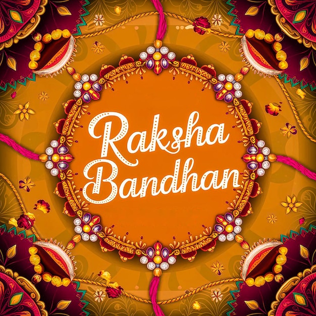 Raksha Bandhan feestelijke achtergrond