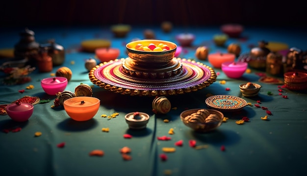 Raksha Bandhan festival celebrating minimal objects and concept photo shoot