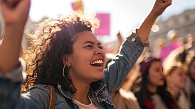 Rally for Womens Rights and Empowerment