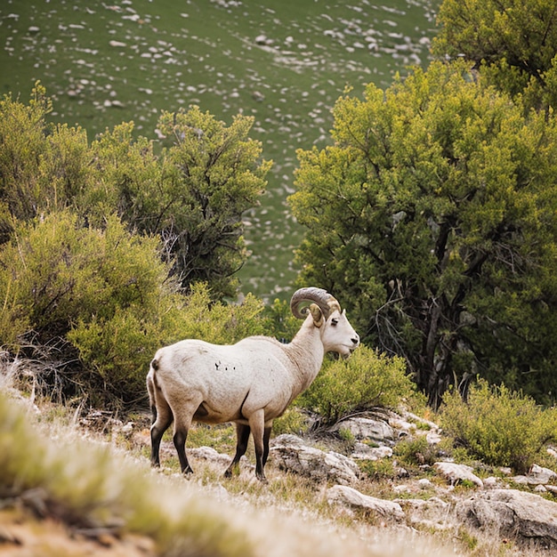 ram in de natuur