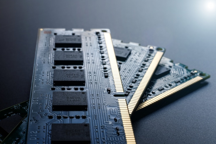 फोटो ram modules, computer pieces
