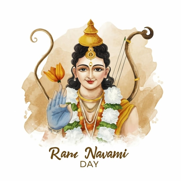 Foto arte digitale ram navami