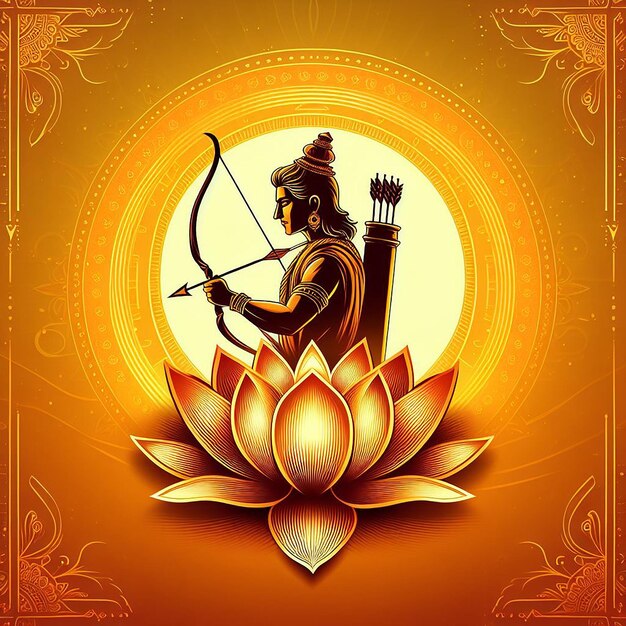 Ram Navami image background