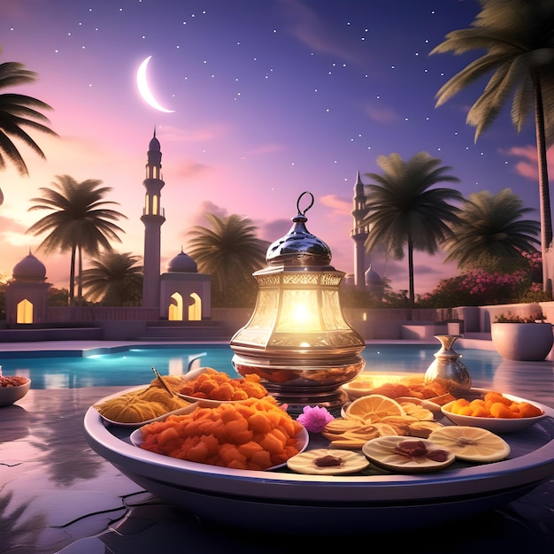 Photo ramadan background