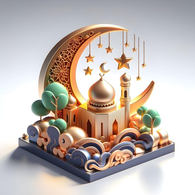 ramadan card decoration