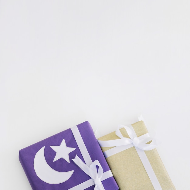 Ramadan composition with gifts