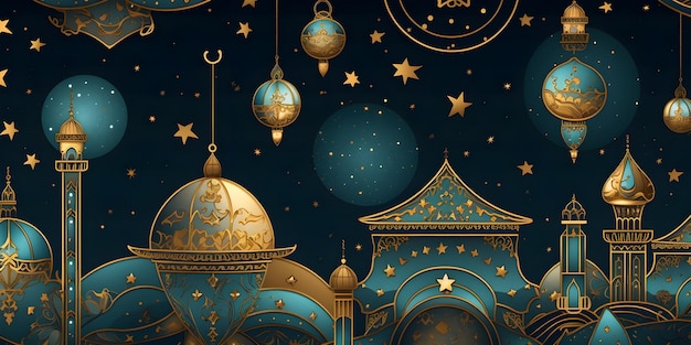 Ramadan concept pattern