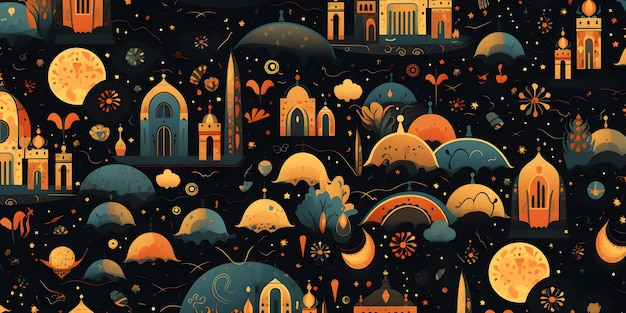 Ramadan concept pattern