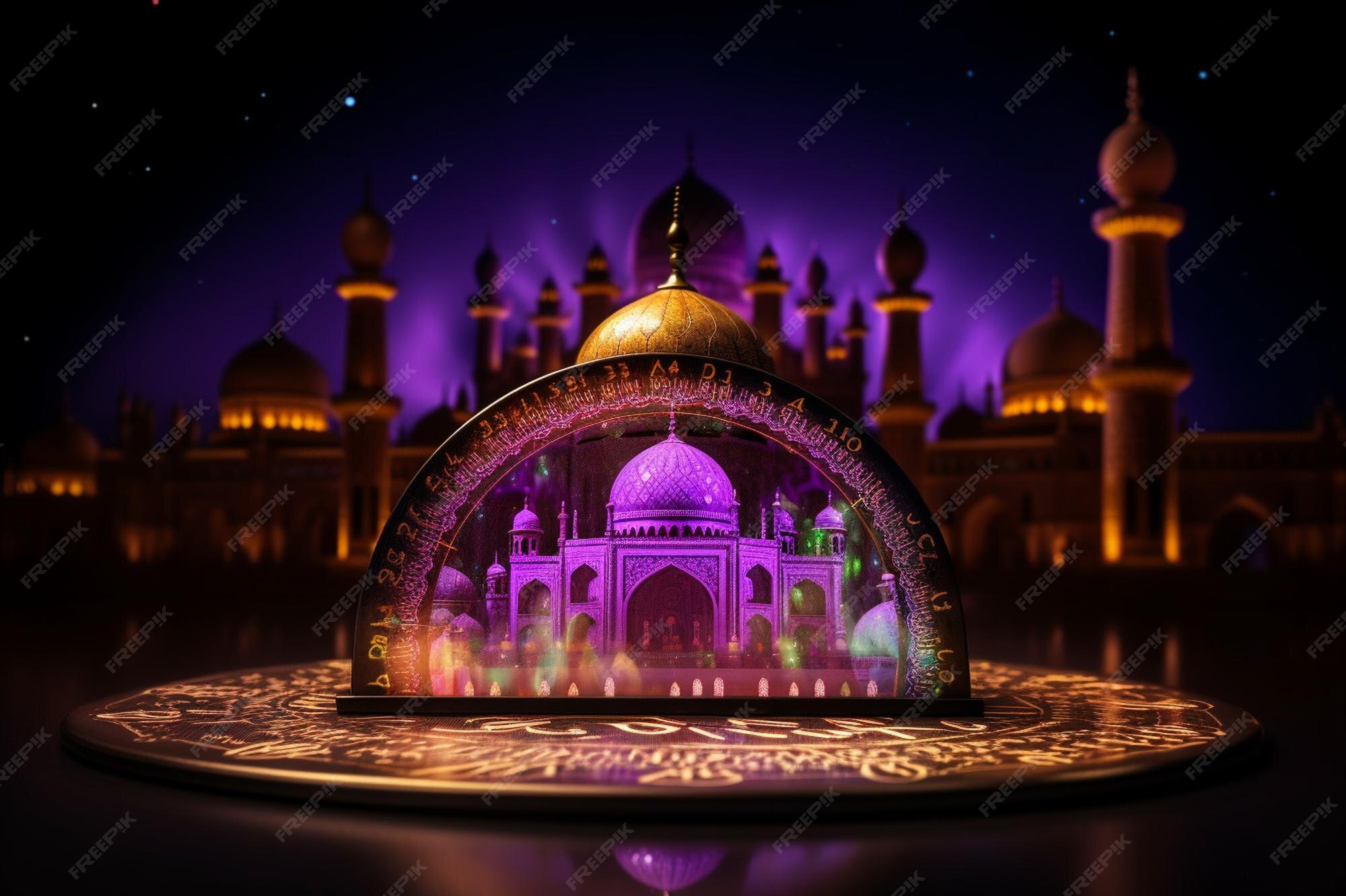 ramadan countdown calendar lamp