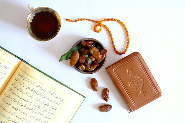 Ramadan Dates and Quran book